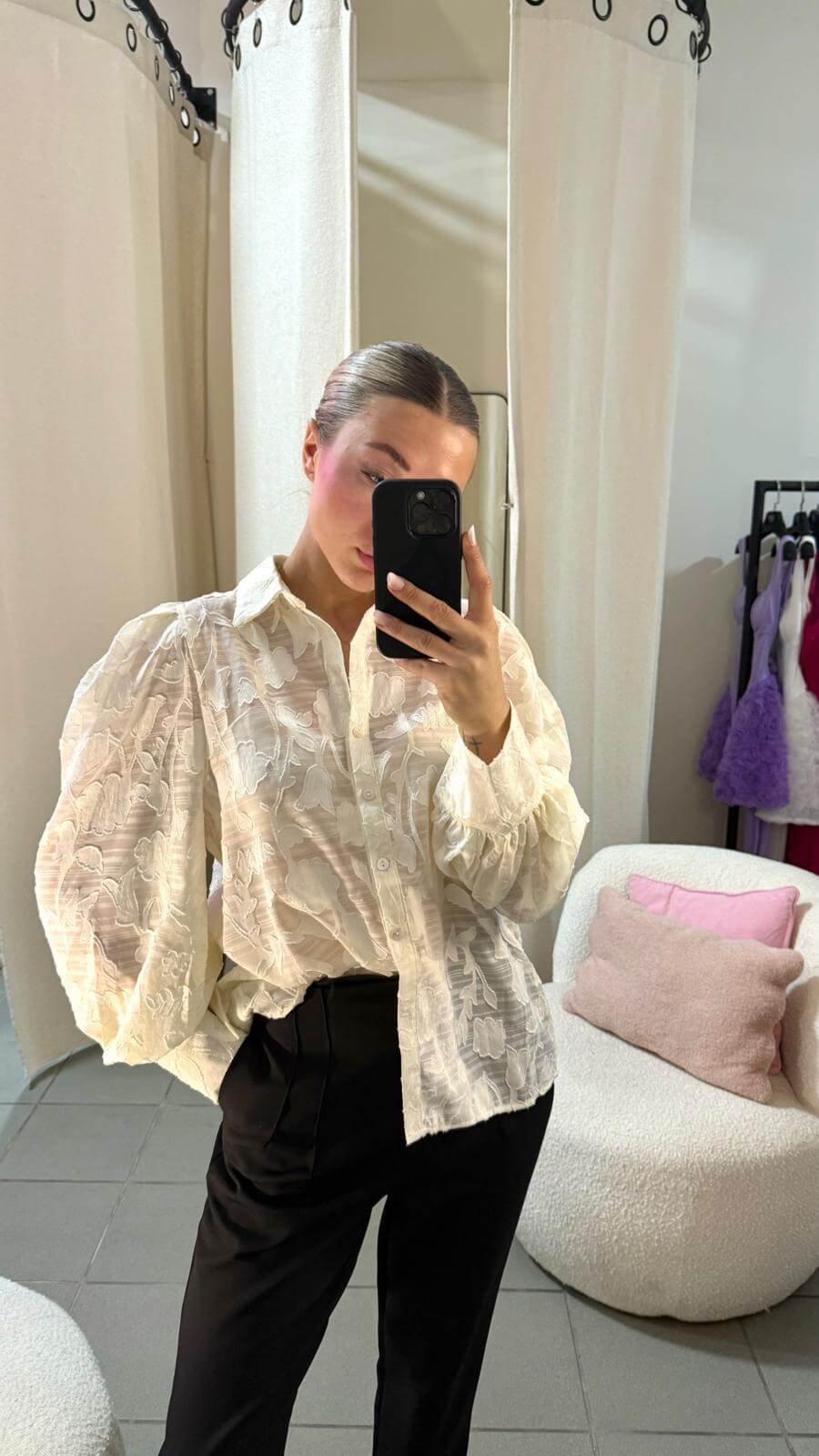 Cămașă Floral Glow