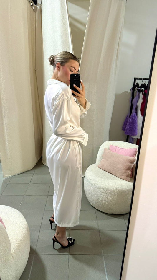 Rochia Satin Glow cu Cordon